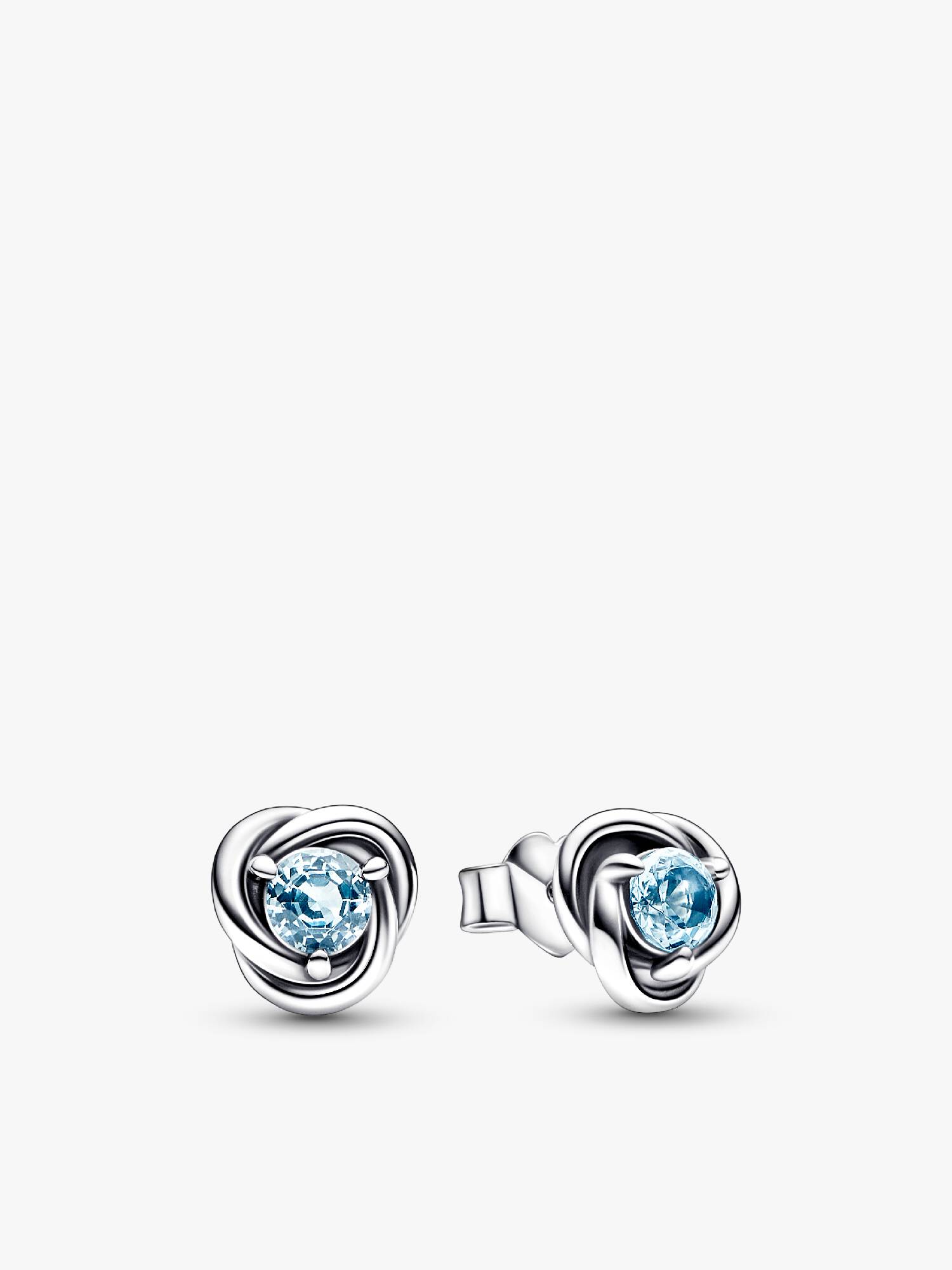 Pendientes de botón Círculo Eternity Marzo