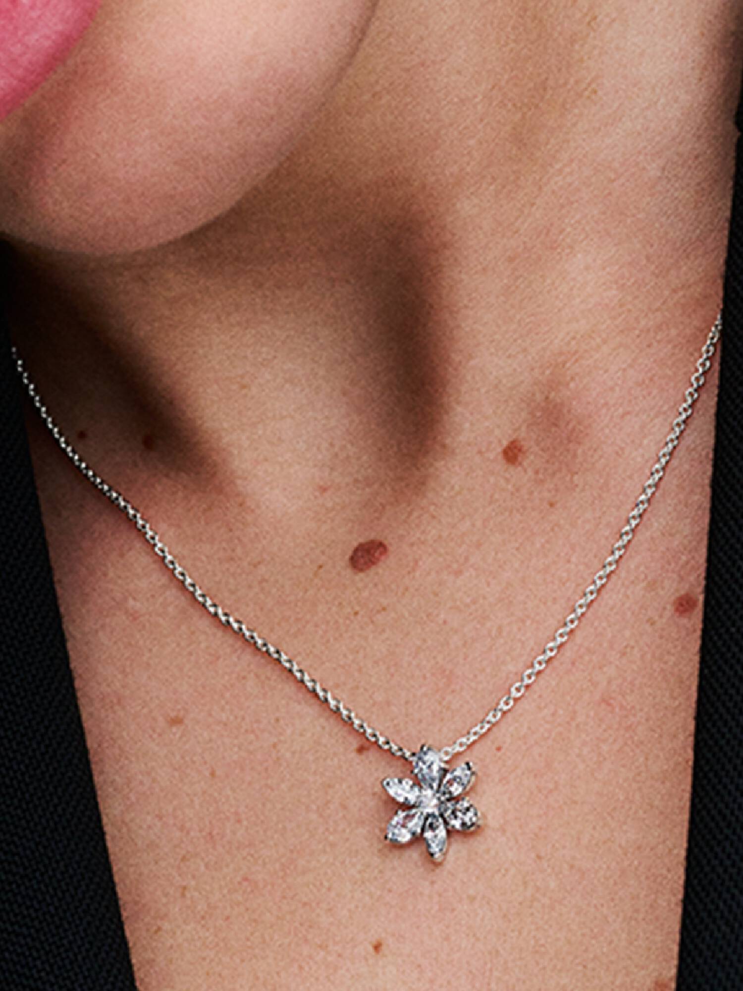 Collar con Colgante Herbario Brillante