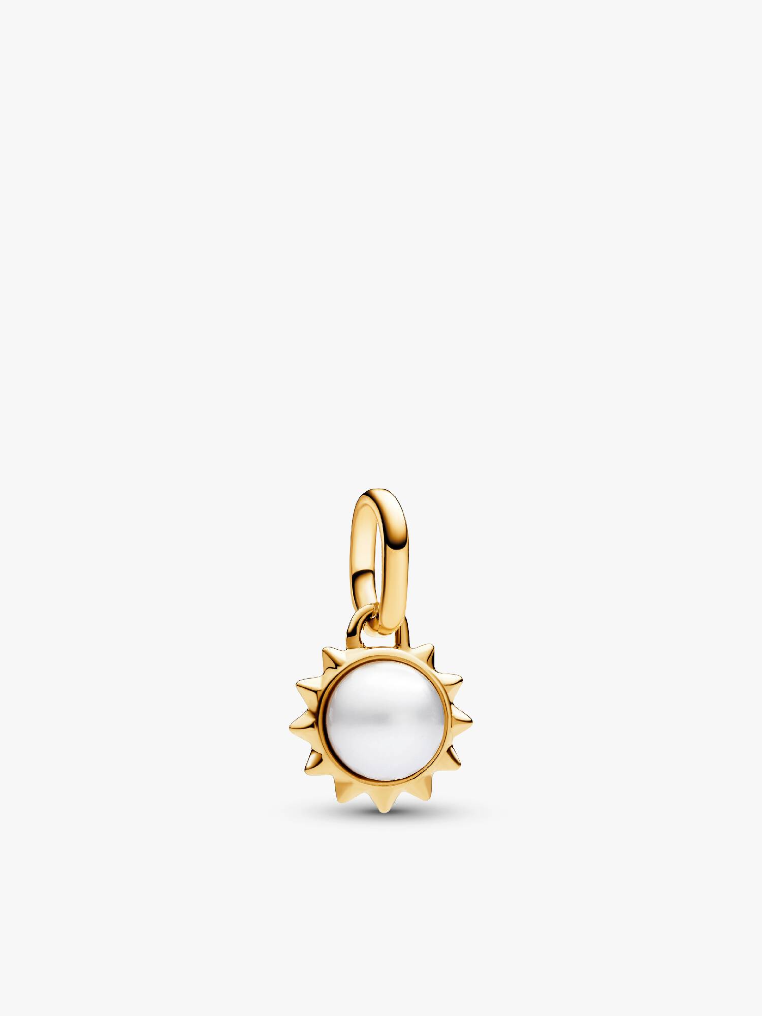 Charm Mini Colgante Sol Perla Cultivada de Agua Dulce Pandora ME