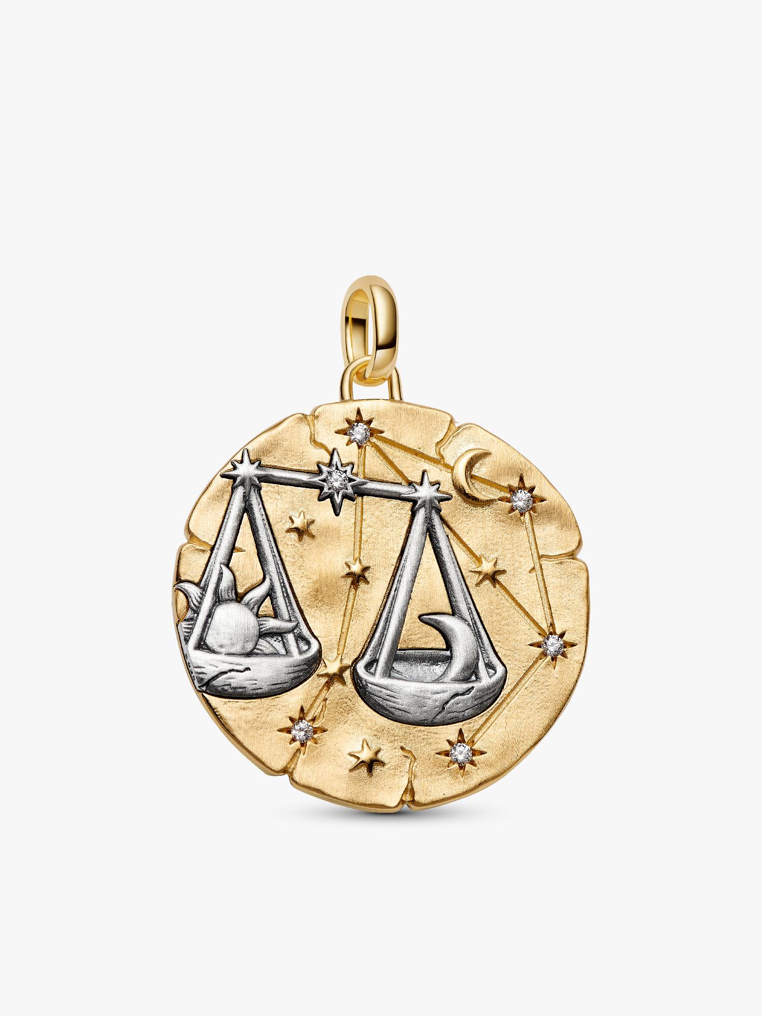 Charm Medallón XL Zodiaco Libra