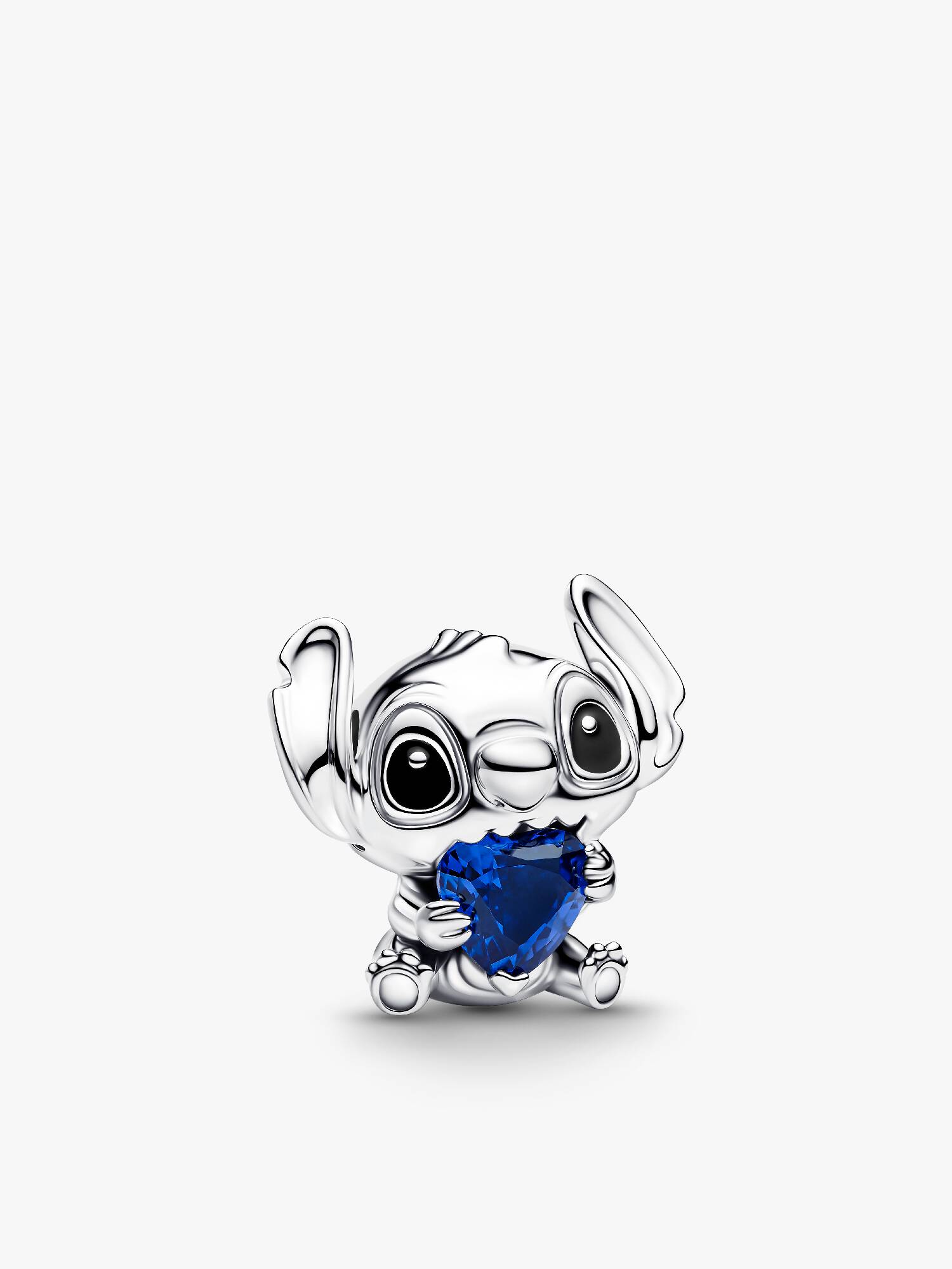 Charm Stitch Corazón Azul de Disney