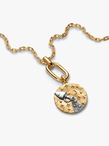 Charm Medallón XL Zodiaco Acuario