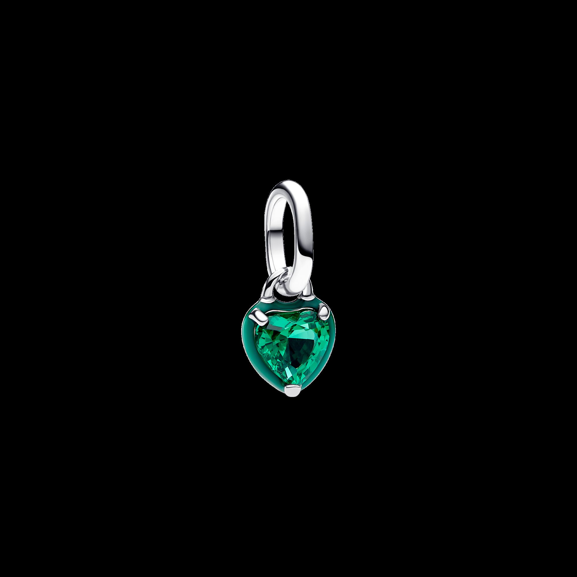 Pandora Charm Mini Colgante Chakra Corazón Verde en Verde
