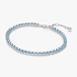 Pulsera de Tenis Azul Claro Brillante Pulsera de Tenis Azul Claro Brillante