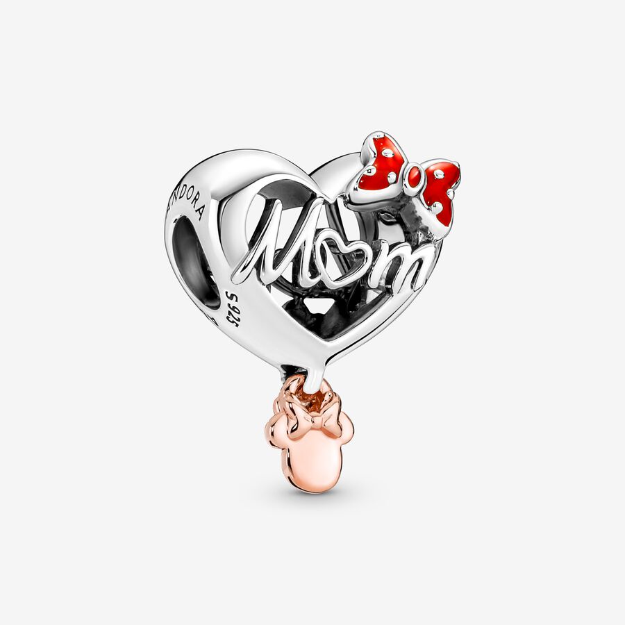 Charm Corazón Mamá Mouse de Disney | Pandora ES