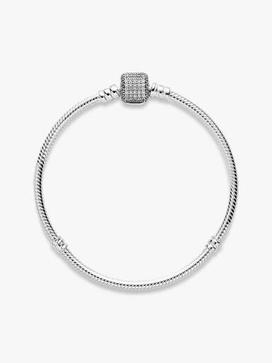Pulsera Moments Cadena de Serpiente con cierre de firma