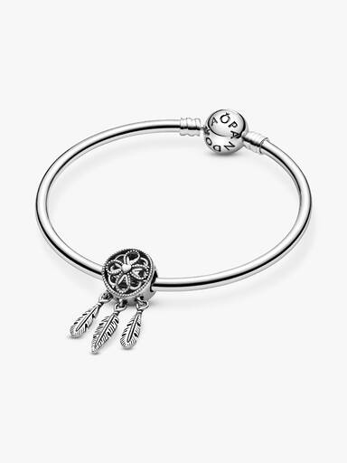 Charm en plata de ley Atrapasueños