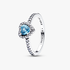 Anillo Corazón Elevado Azul Anillo Corazón Elevado Azul