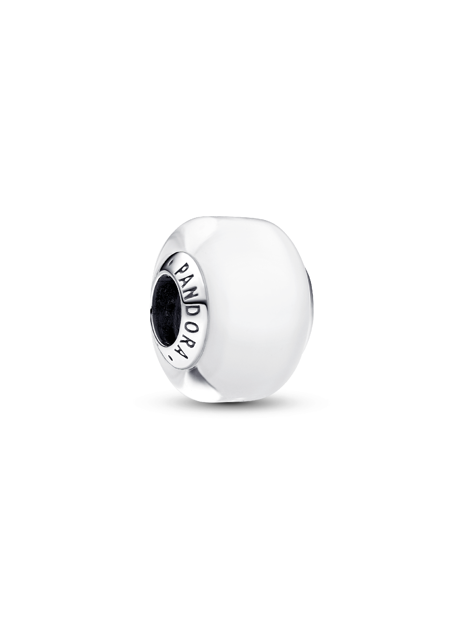 Charm Mini de Cristal de Murano Blanco