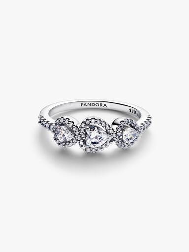 Anillo Trilogía de Corazones y Halo