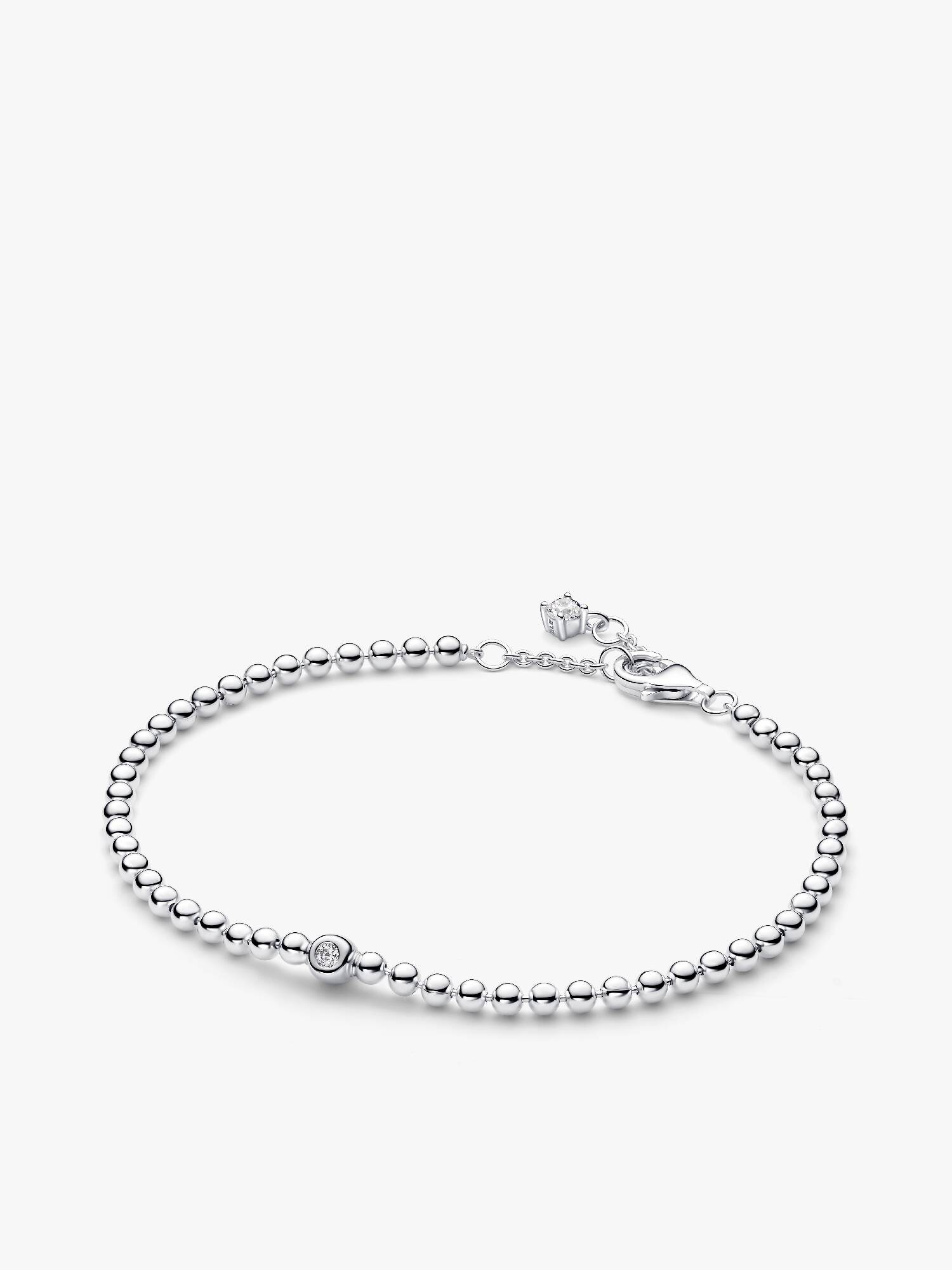 Pulsera Cuentas y Gemas Brillantes