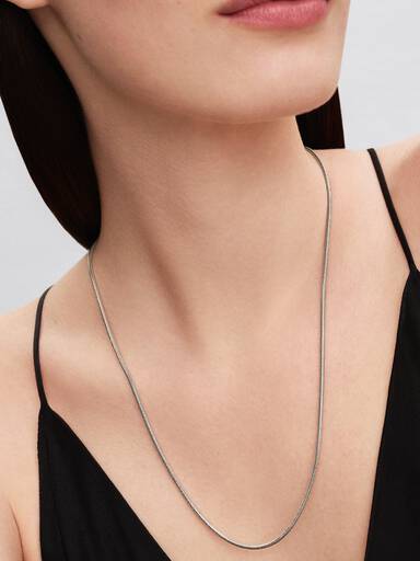Collar Cadena de Serpiente Fina
