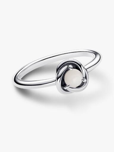 Anillo Círculo Eternity Gema del Mes de Junio