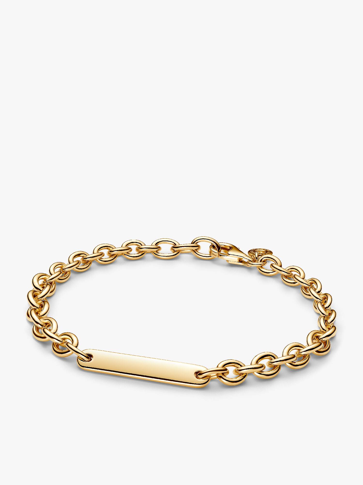 Pulsera de Eslabones Barra Grabable