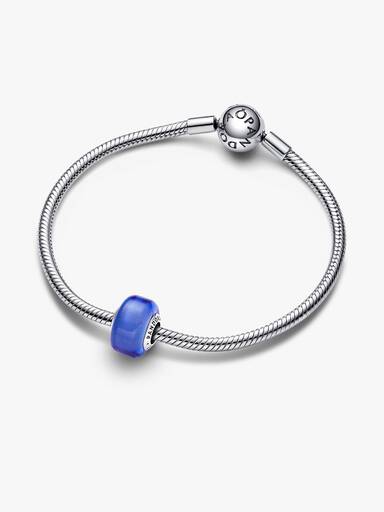 Charm Mini de Cristal de Murano Azul