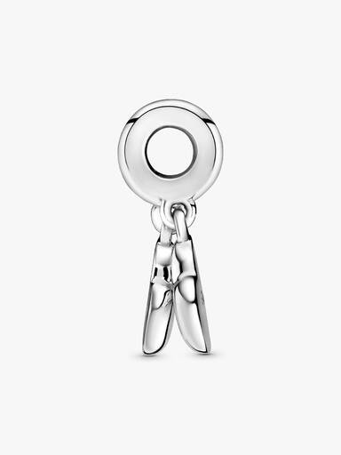 Charm colgante en plata de ley Amor de Madre e Hijo