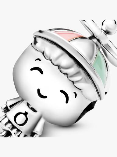 Charm en plata de ley Niño