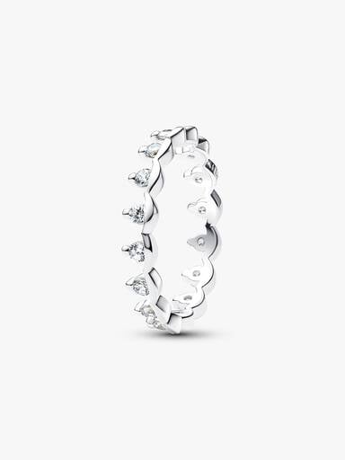Anillo de Banda Real Brillante