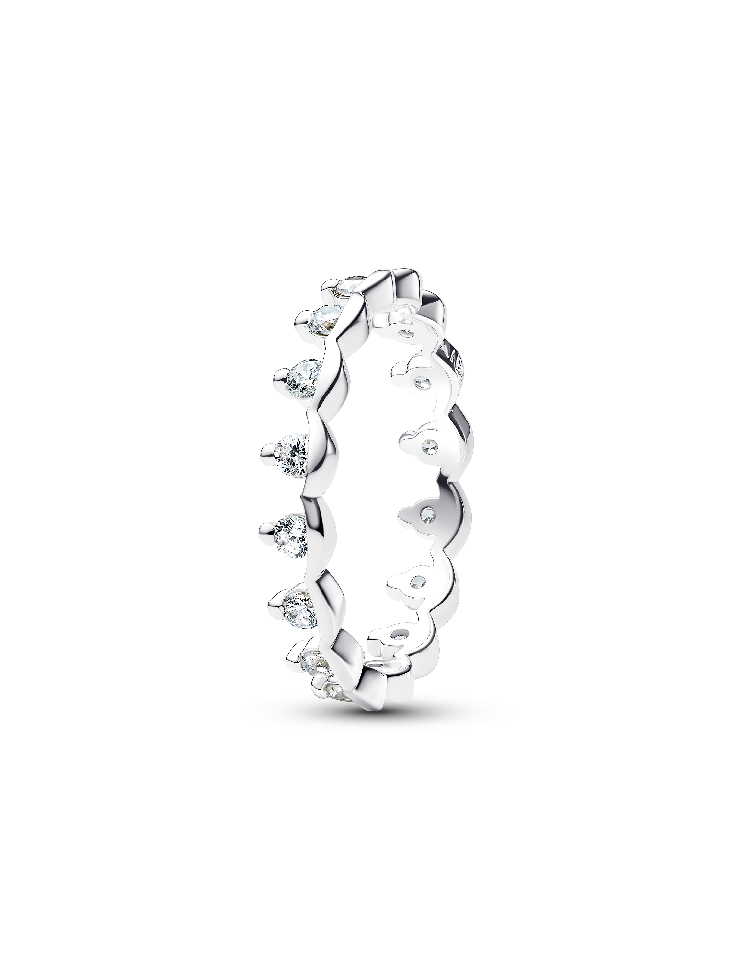 Anillo de Banda Real Brillante