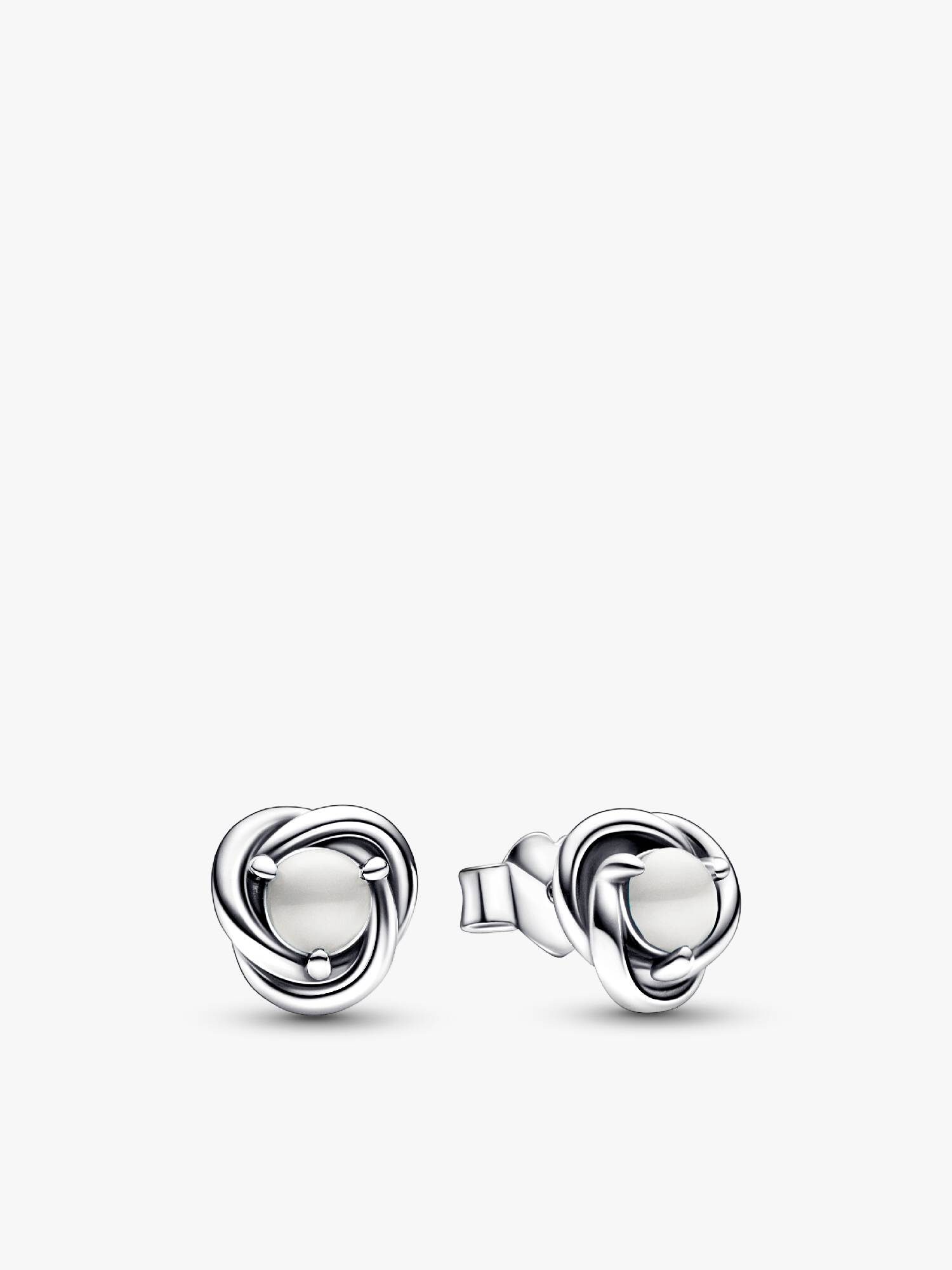 Pendientes de botón Circulo Eternity Junio