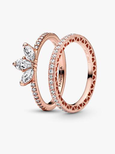 Conjunto de Anillos Herbario Brillante