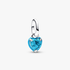 Charm MIni Colgante Corazón Color Turquesa Charm MIni Colgante Corazón Color Turquesa