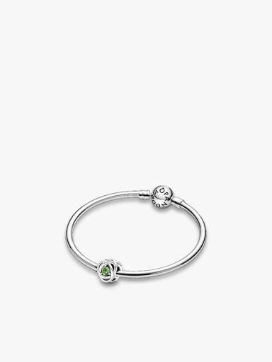 August Birthstone Eternity Circle Bangle Gift Set