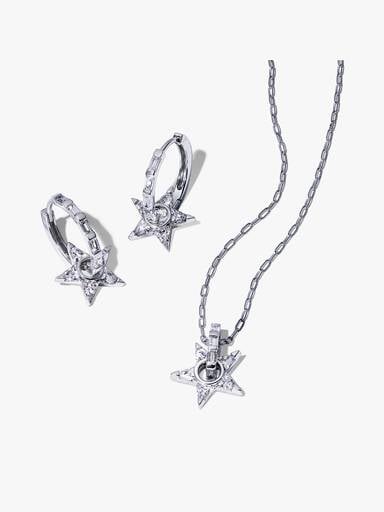 Conjunto de regalo Estrella Brillante en Filigrana