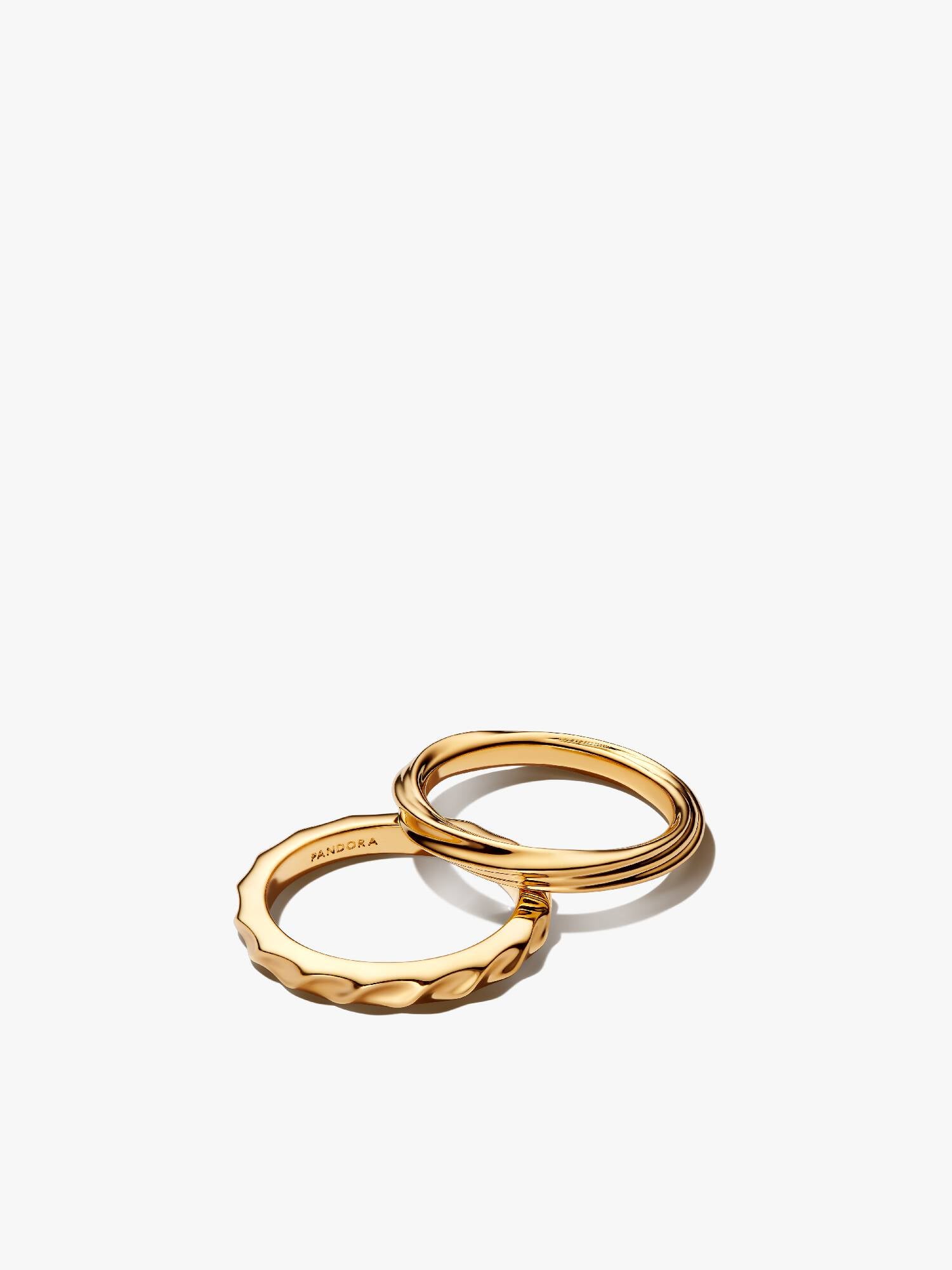 Conjunto de Anillos Ondulados