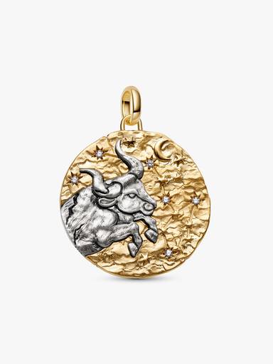 Charm Medallón XL Zodiaco Tauro