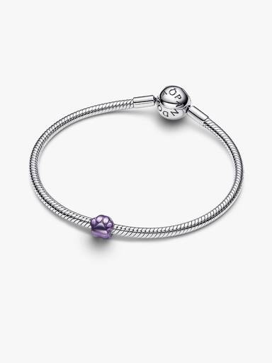 Charm Mini Huella Morada