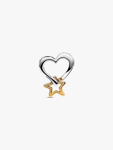 Charm Estrella y Corazón de la Suerte