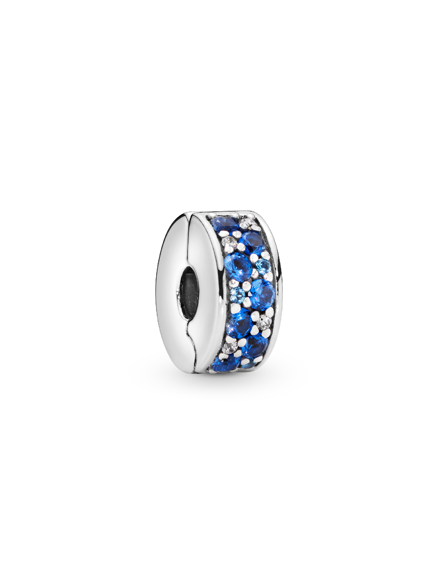 Charm de Clip Pavé Azul