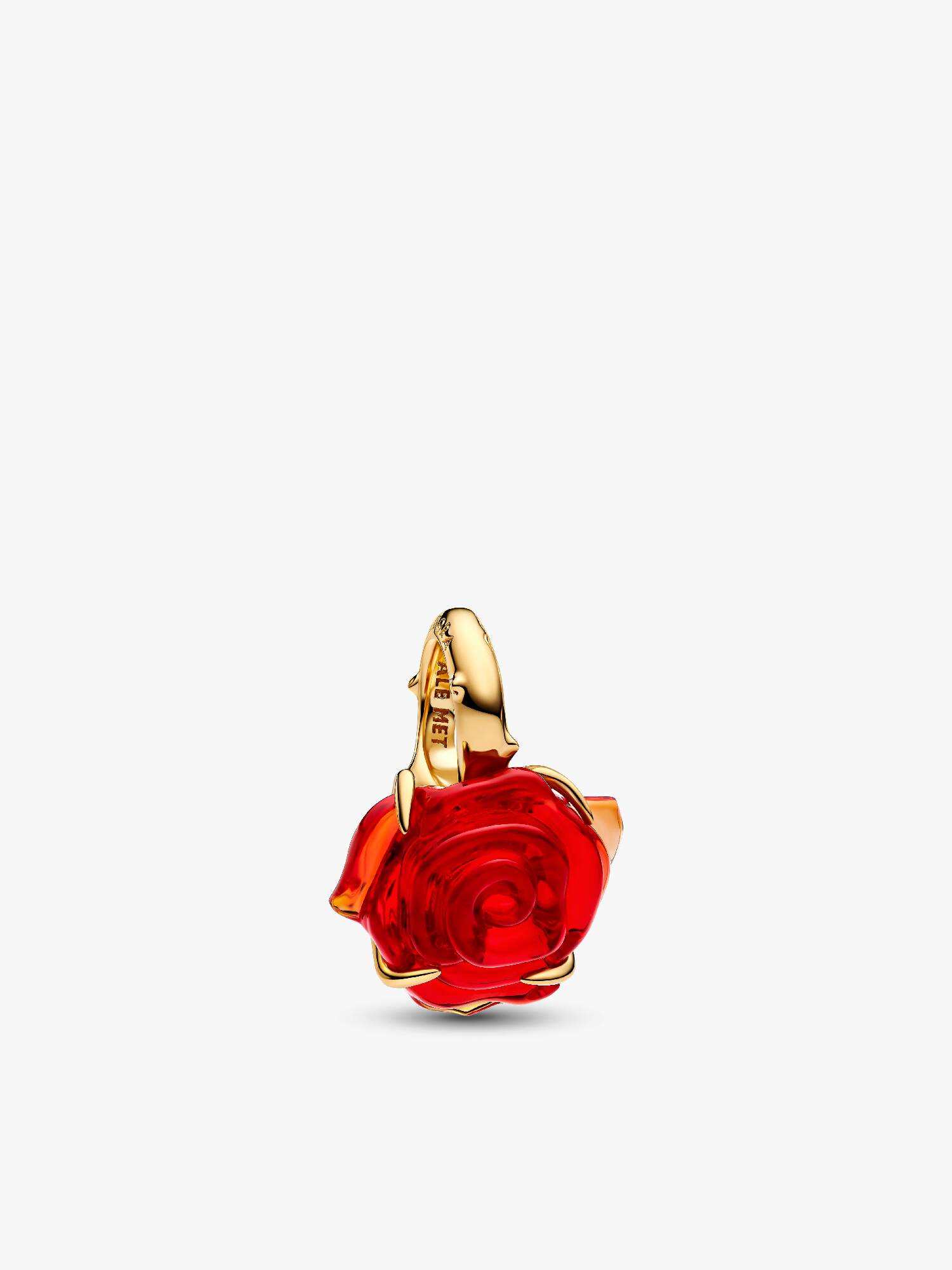 Charm Colgante Rosa Encantada de La Bella y la Bestia de Disney