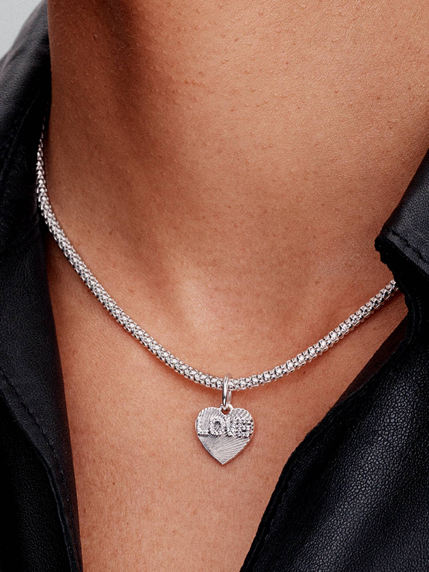 Charm Colgante Grabable Corazón Amor 