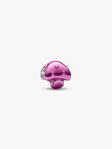 Charm Mini Seta Rosa