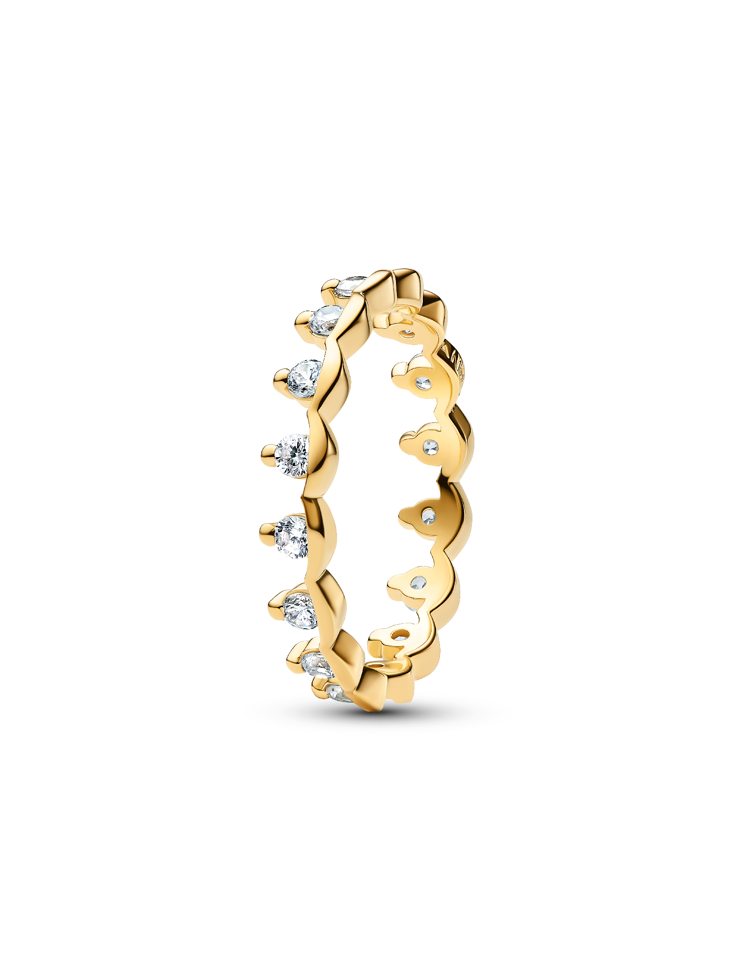 Anillo de Banda Real Brillante