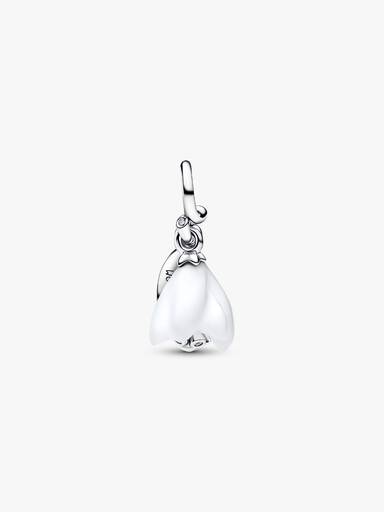 Charm Colgante en plata de ley Flor Campanilla