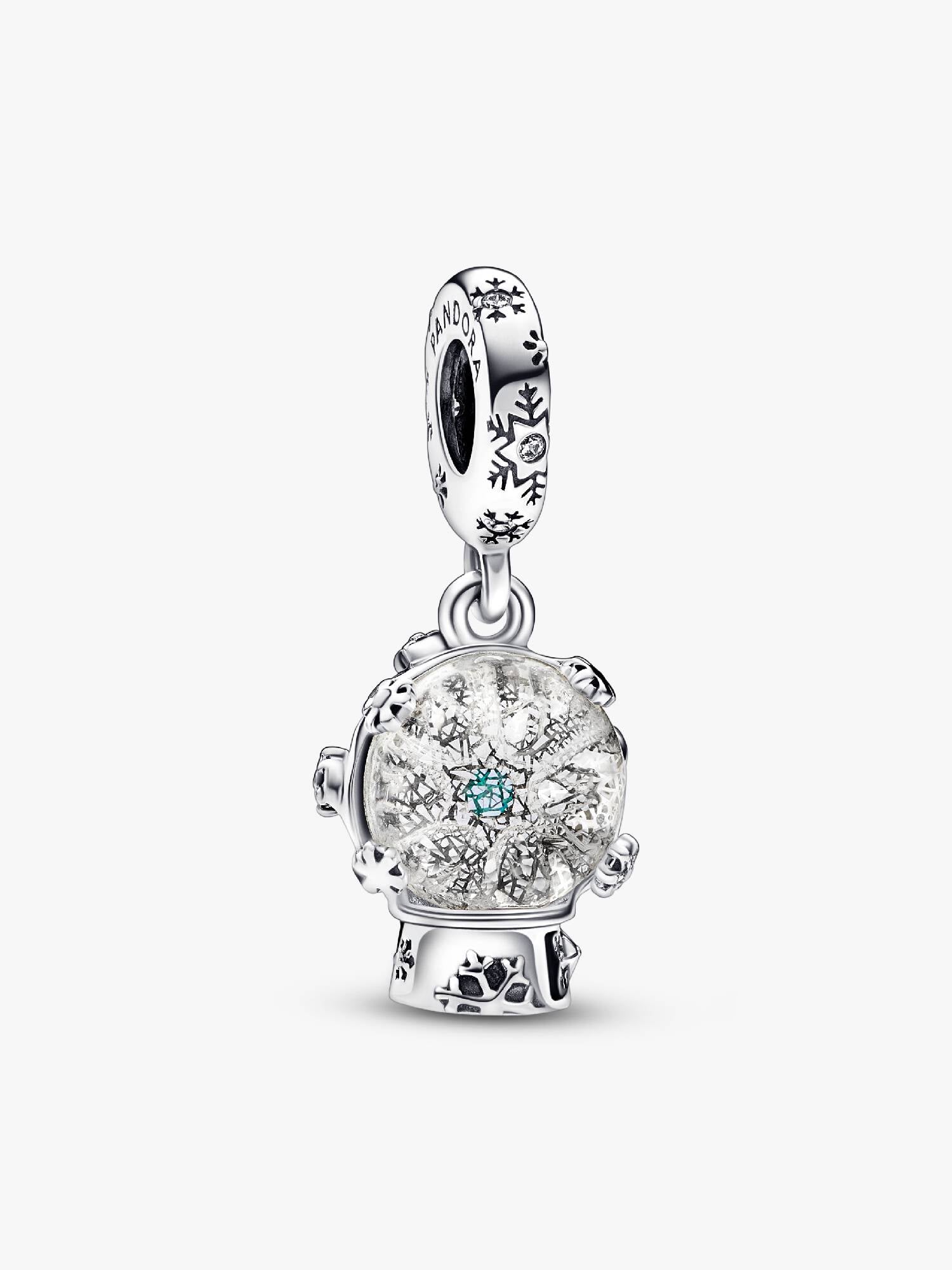 Charm colgante Copo de Bola de Nieve