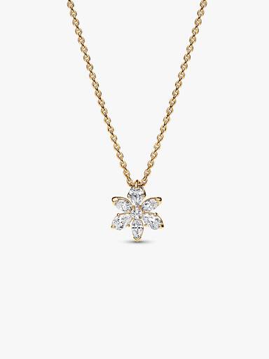 Collar con Colgante Herbario Brillante