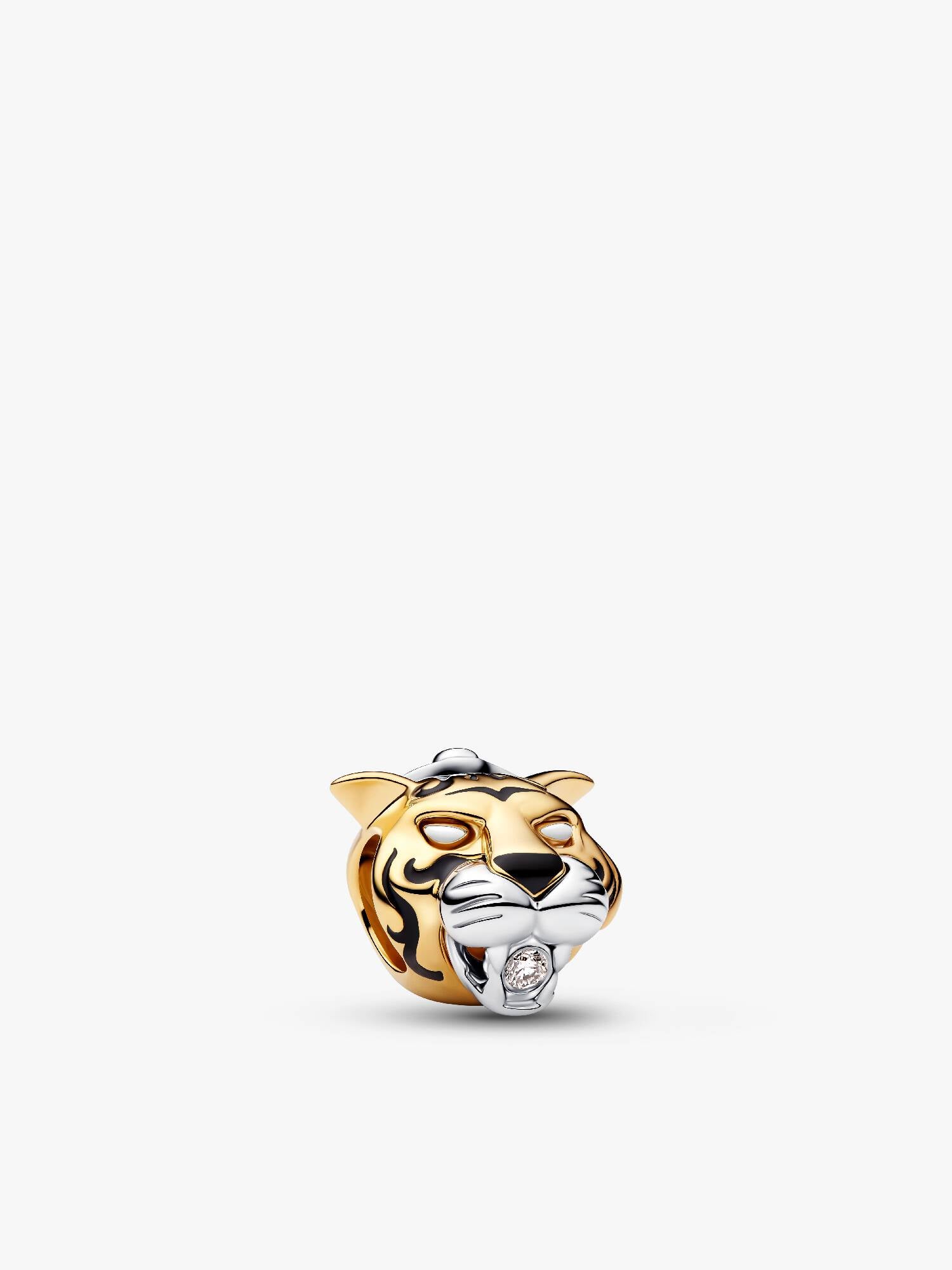 Charm Rajah Princesa Jasmine de Disney con Diamante Sintético Creado en Laboratorio
