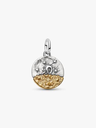 Charm Medallón Zodiaco Leo