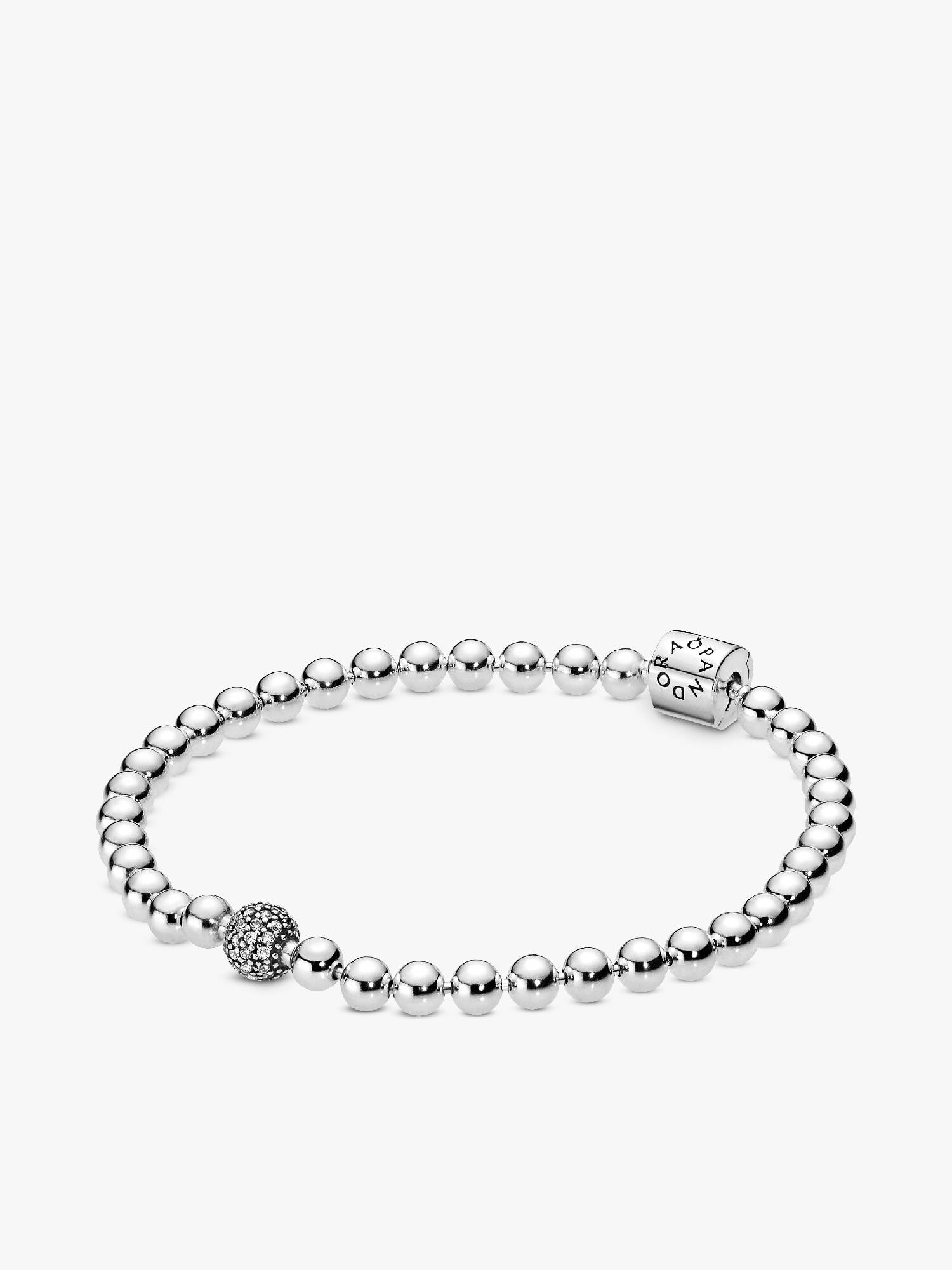 Pulsera Esferas y Pavé