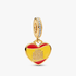 Charm Colgante Corazón España Grabable Charm Colgante Corazón España Grabable