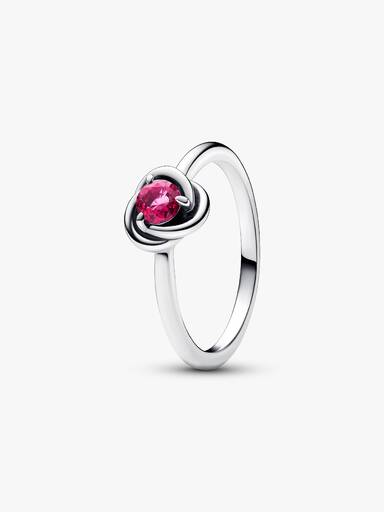Anillo Círculo Eternity Rosa