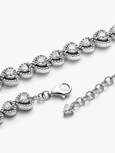 Pulsera Halo Corazones