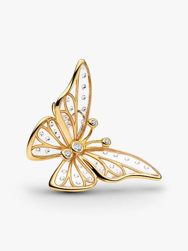 Charm Mariposa Grande en Filigrana