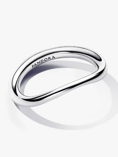 Anillo de Banda Forma Orgánica