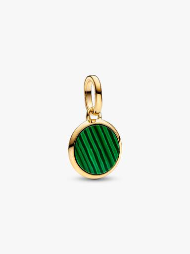 Charm Mini Medallón Grabable Pandora ME Verde