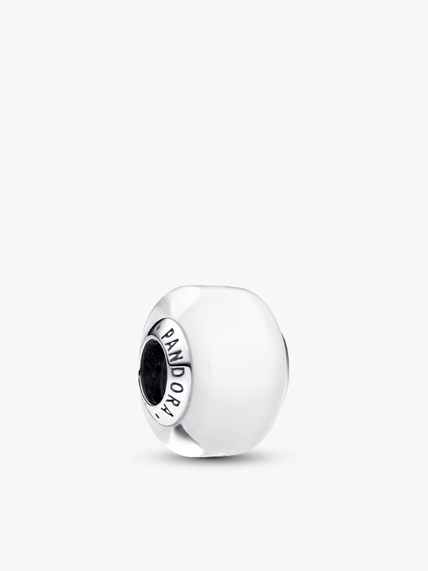 Charm Mini de Cristal de Murano Blanco